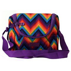 ROCO Lunch Bag Printed Rainbow 23(w)x20(h)x14(d)