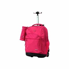 ROCO Trolley2 Fluo 3 Zip. 19 Pink+P.Case