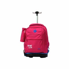 ROCO Trolley2 Basic 3 Zip. 19 Pink/Cyan+P.Case