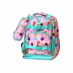 ROCO Backpack Kids Fash. Pink 2 Zip. 17+P.Case