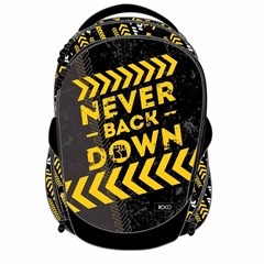 ROCO Backpack Checks 3 Zip. Black 19
