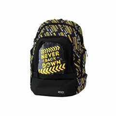ROCO Backpack Checks Black 2 Zip. 20