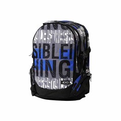 ROCO Backpack Checks Grey 3 Zip. 19