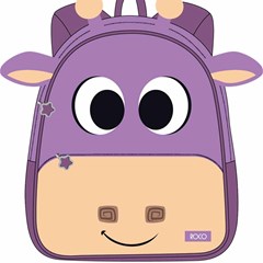 ROCCO 3 IN1 set COW (Backpak+Lunchbag+P.Case)