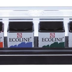 ECOLINE SET PLASTIC 6X30ML