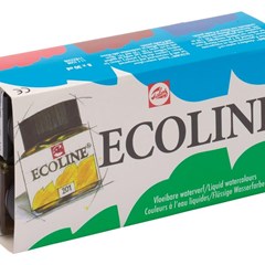 ECOLINE SET CARDBOARD 8X30ML