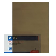 EXTEND PVC transp.bind.cov.100sh- 200mic- A4 Smoke