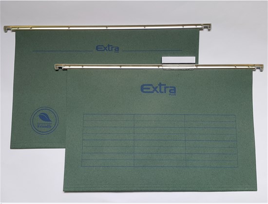 EXTRA Plus Susp File 230g W/Label FC Gn