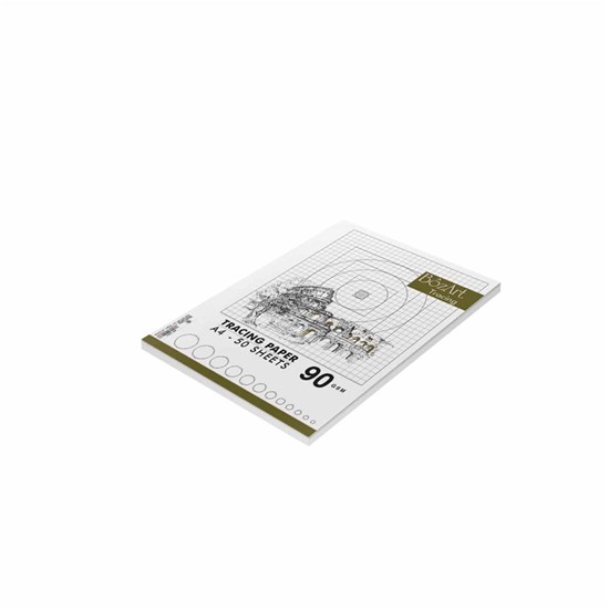 BOZART Tracing Paper Pad 90g- 50sh- A4