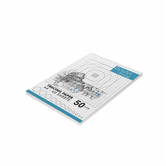 BOZART Butter Paper Pad 50g- 40sh- A4