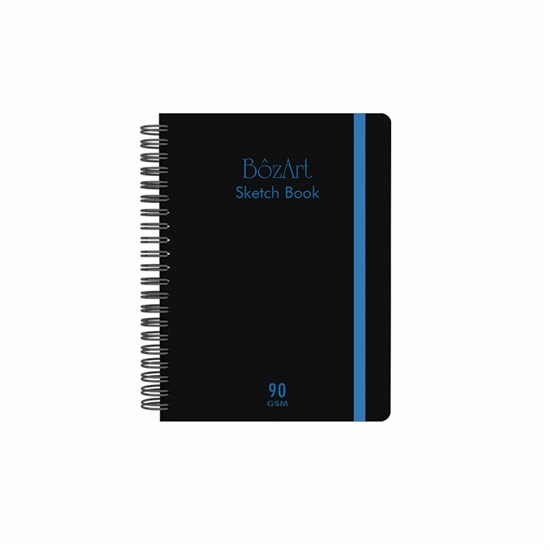 BOZART Sketch 90g Off-white paper Spiraled 80sh A4