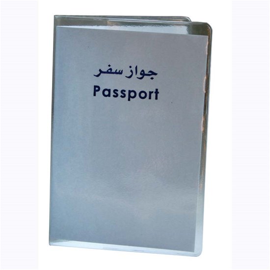 Passport Cover- PVC- 18.5x13.5cm- Transp.