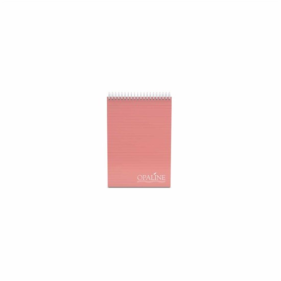 OPALINE Note Book Spiral 70g Lines 7.7x10.4cm 96sh