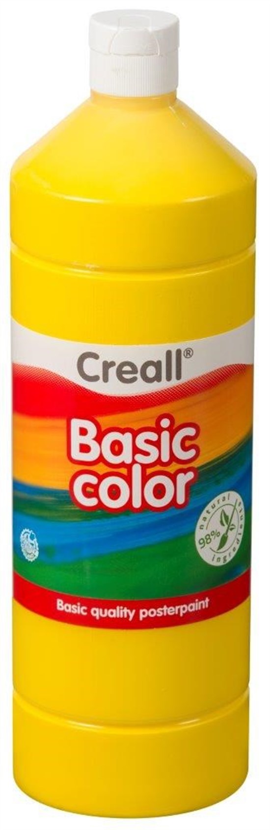 CREALL Gouache Basic 1000ml 02 Primary Yellow