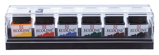 ECOLINE SET PLASTIC 6X30ML