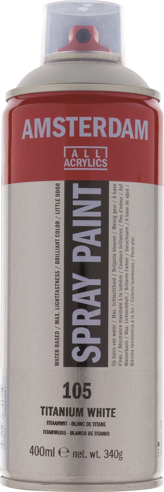 AAC SPRAY 400ML TITANIUM WHITE