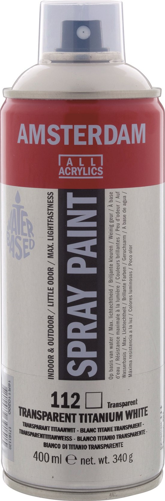 AAC SPRAY 400ML TRAN.TIT.WHITE