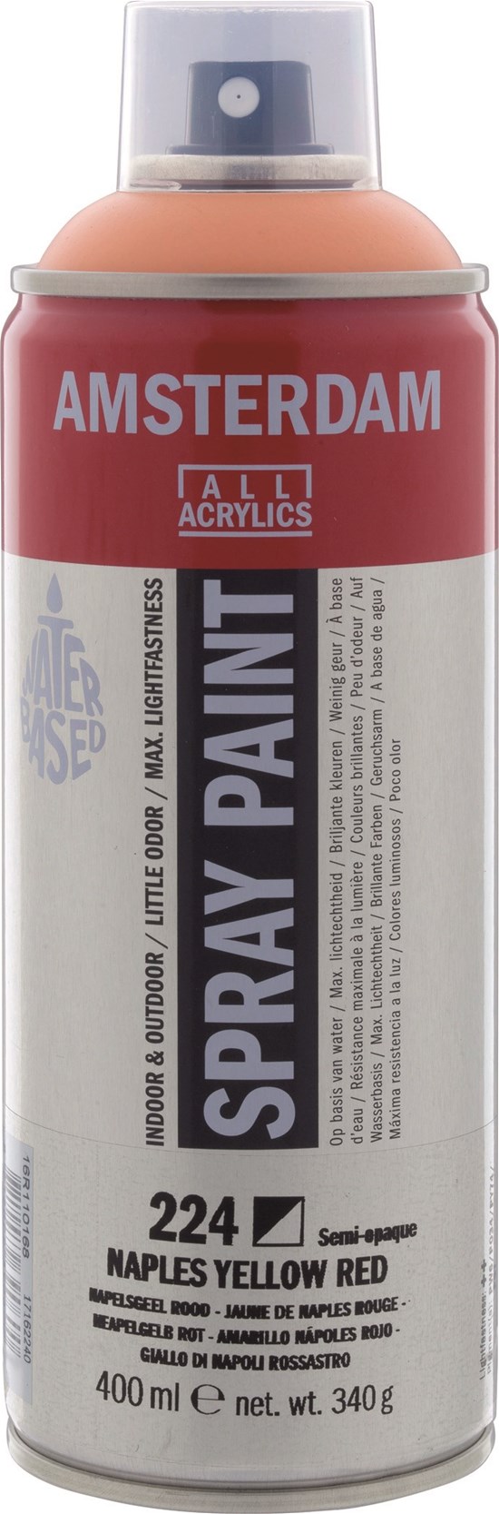 AAC SPRAY 400ML NAPL.YLW RED