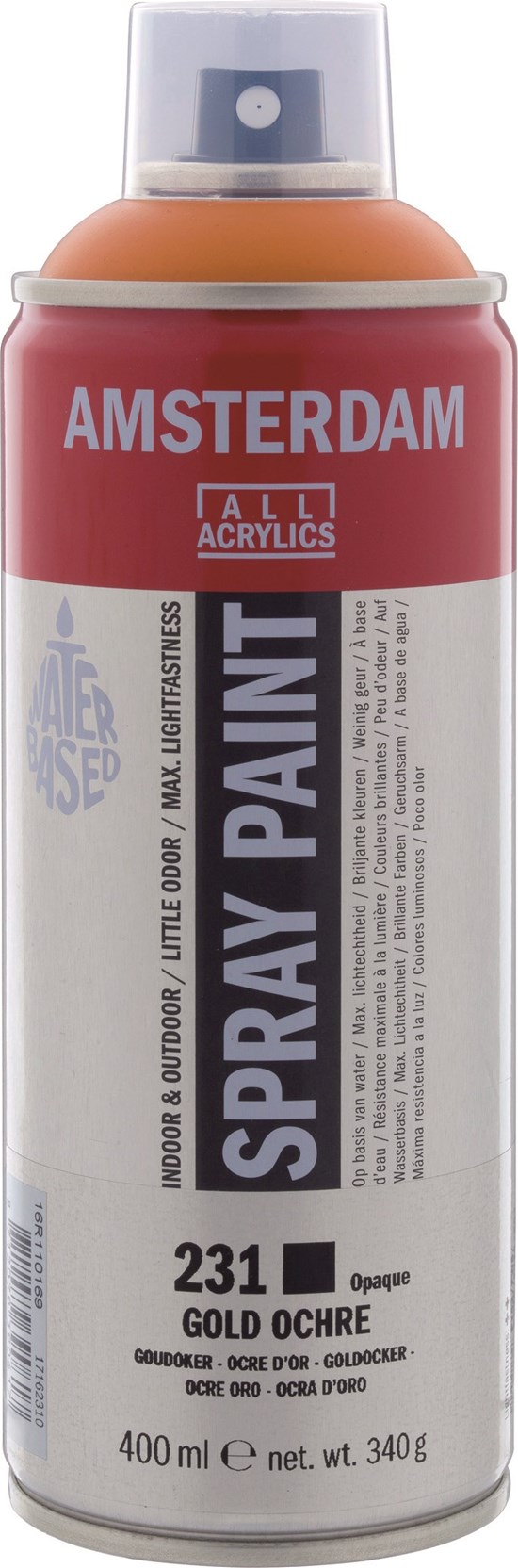 AAC SPRAY 400ML GOLD OCHRE