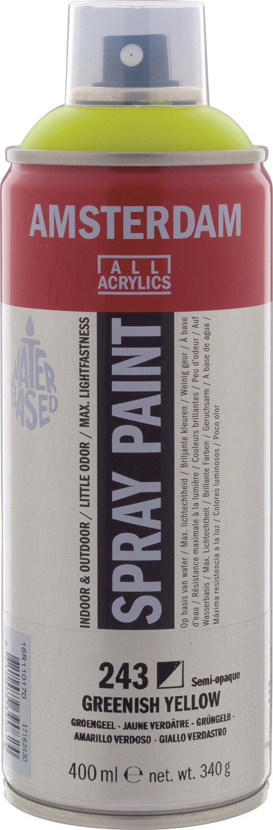 AAC SPRAY 400ML GREENISH YLW