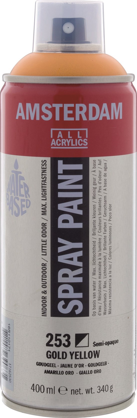 AAC SPRAY 400ML GOLD YELLOW
