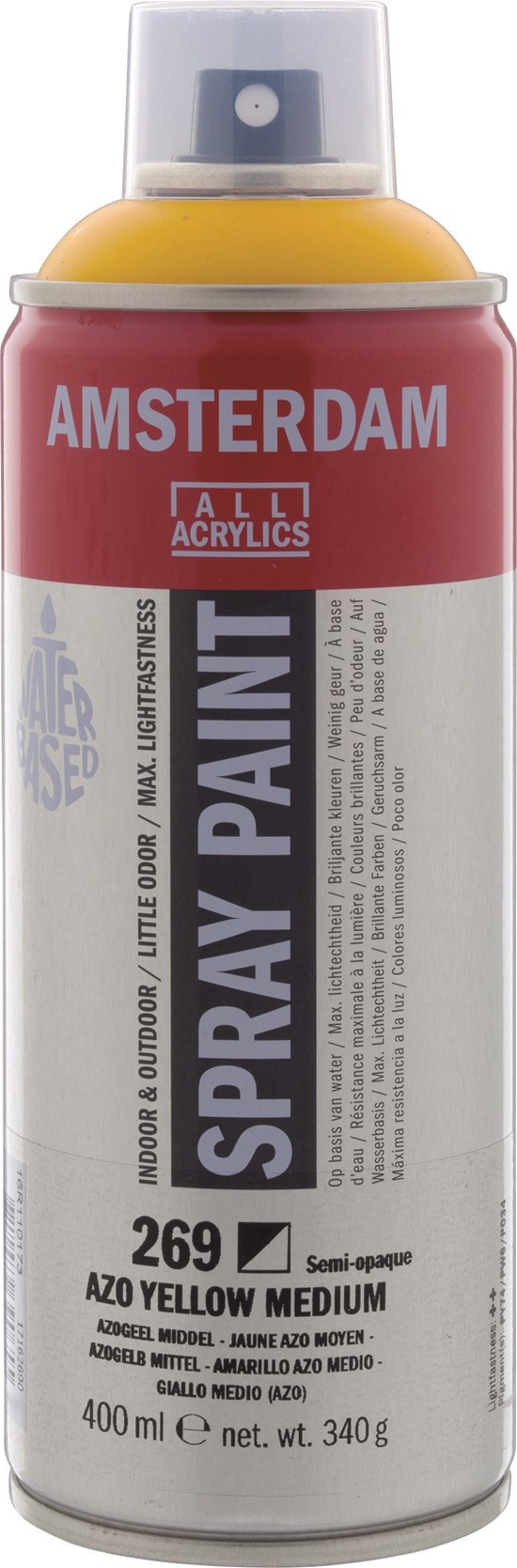 AAC SPRAY 400ML AZO YELLOW MED