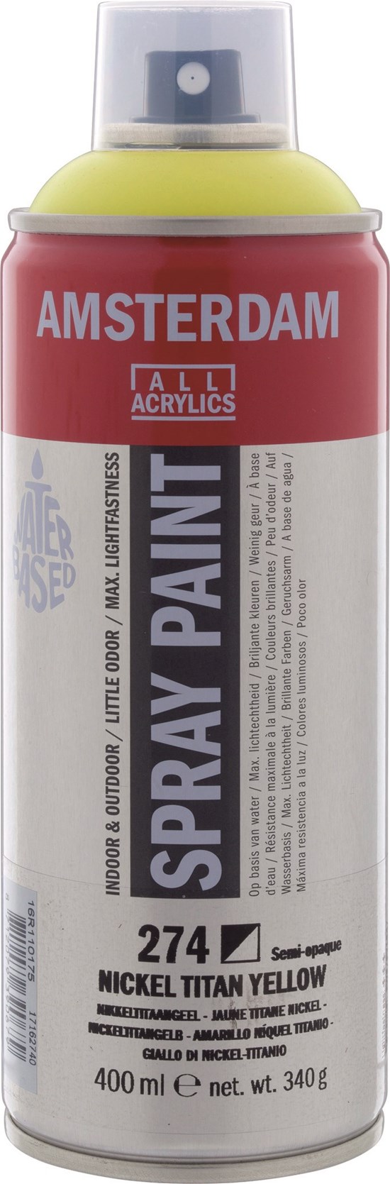 AAC SPRAY 400ML NICKEL TIT.YLW