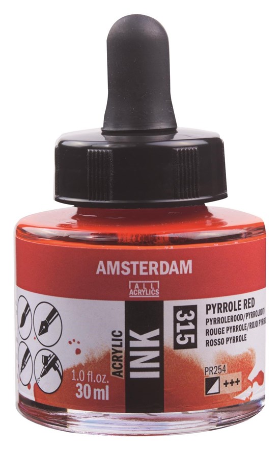 AAC INK 30ML PYRROLE RED
