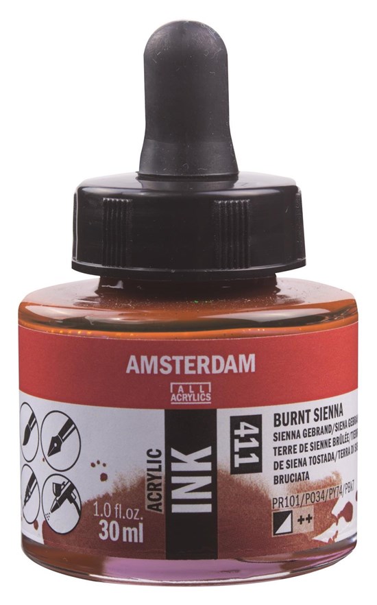 AAC INK 30ML BURNT SIENNA