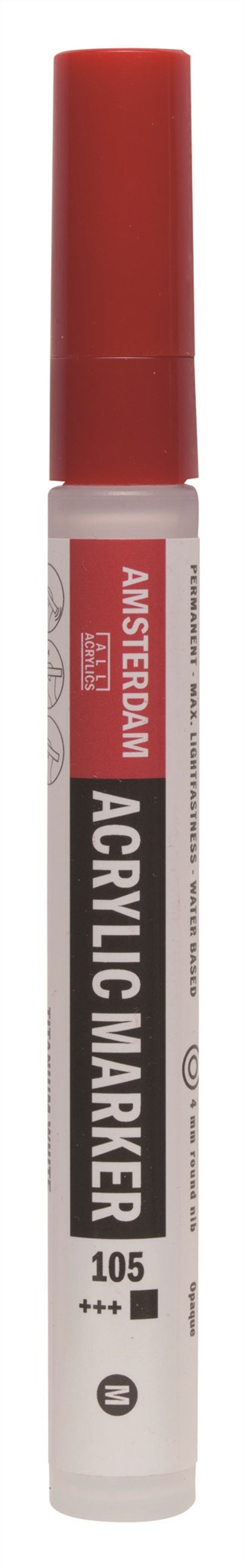 AAC MARKER M TITANIUM WHITE BL