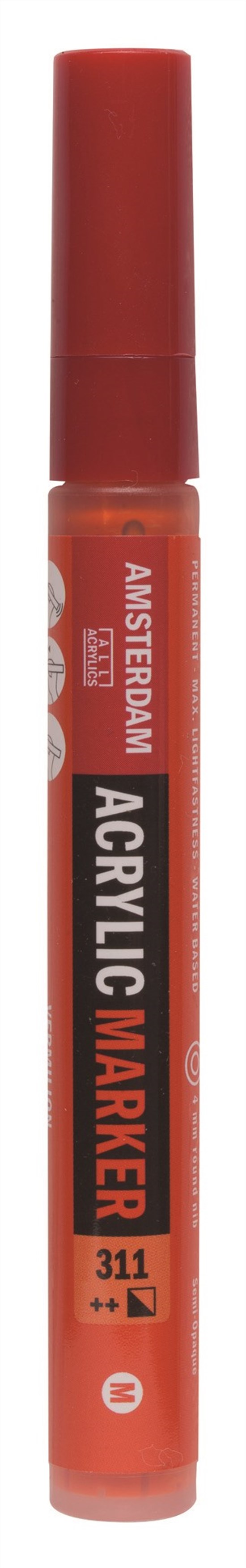AAC MARKER M VERMILION BL