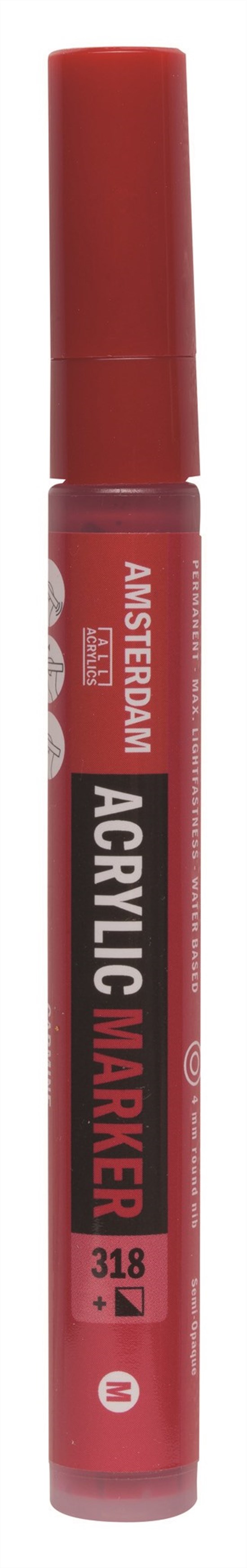 AAC MARKER M CARMINE BL