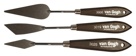 VG PAINTING KNIFE SET 3