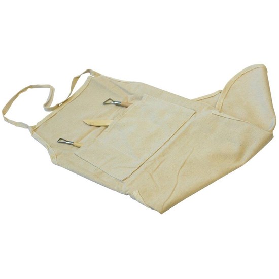 Canvas Apron 73 x 59 cm with Brush compartments
