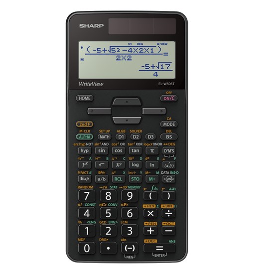 SHARP Scientific Calc. 640 Funct. WriteView Gy/Bk