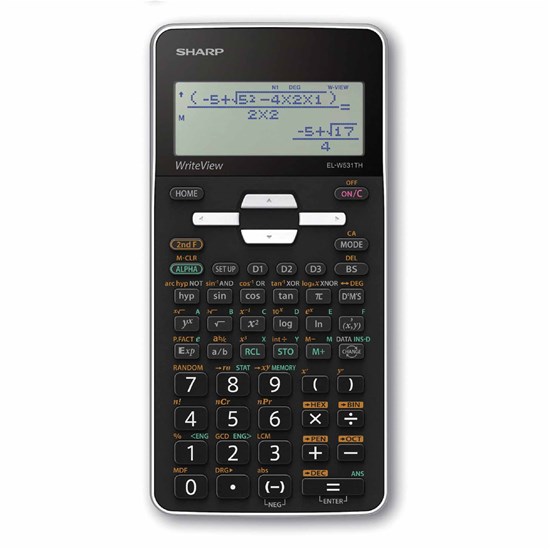 SHARP Scientific Calc. 422 Funct. Textbook, Red