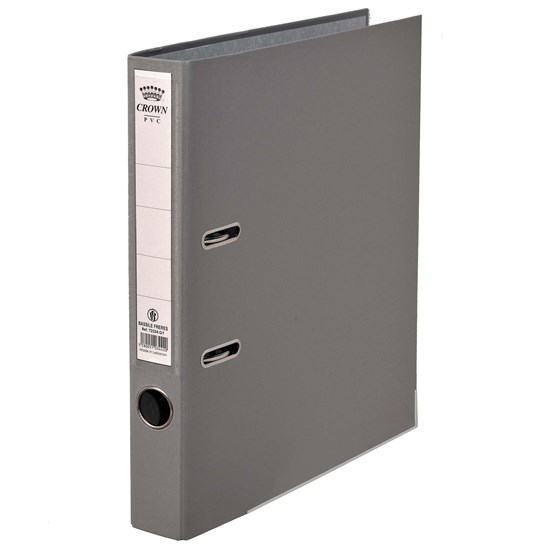 CROWN Letter-file PP 4cm A4 Grey