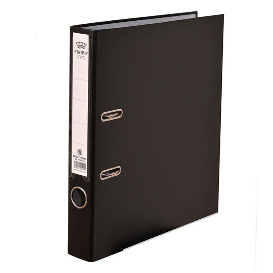 CROWN Letter-file PP 8cm FC Black