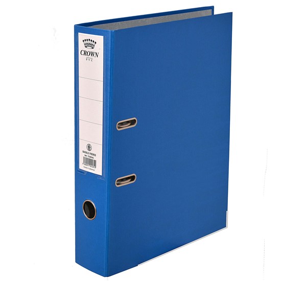 CROWN Letter-file PP 8cm FC Blue