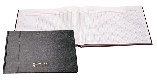 Analysis Book-Landscape L.Op- 32 Col.B3-96sh Black