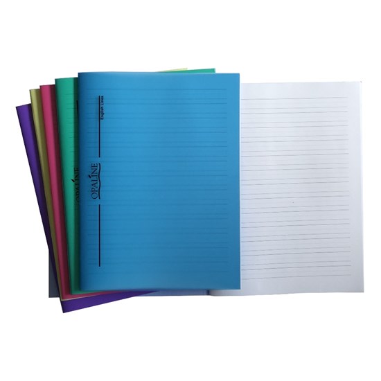 OPALINE college Bk 70g 48sh English callig 20x27cm