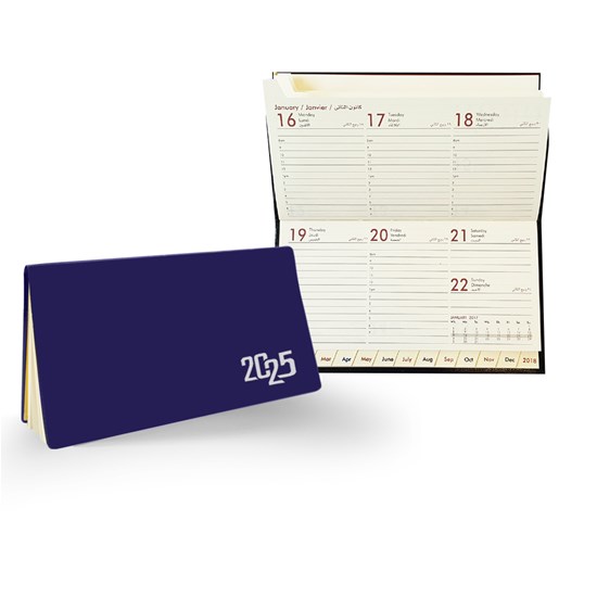 2025 Weekly Diary Pocket PVC Cov Landscape