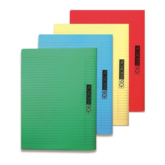 NOVENTA Col Bk PP Stit 90g Lin 48sh L/R 24x32cm As