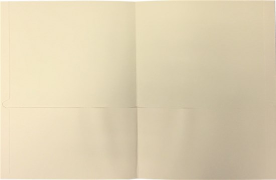 Wallet File A4 Bristol 250g. Crème