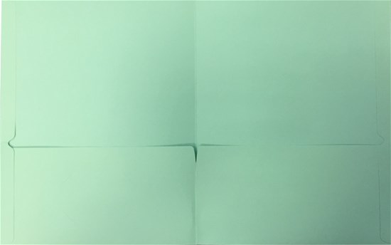 Wallet File A4 Bristol 250g. Green