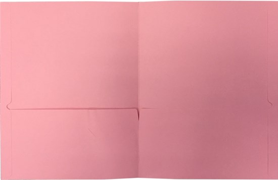 Wallet File A4 Bristol 250g. Pink