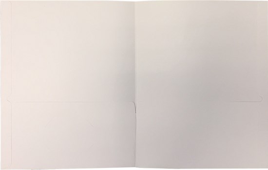 Wallet File A4 Bristol 250g. 25x31cm White