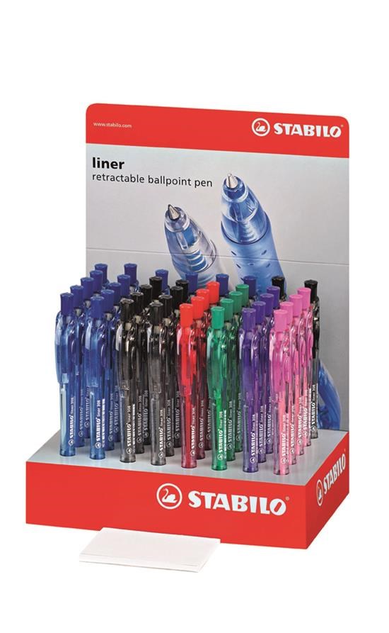 308M40  Liner ballpoint Medium 40Pcs in Display