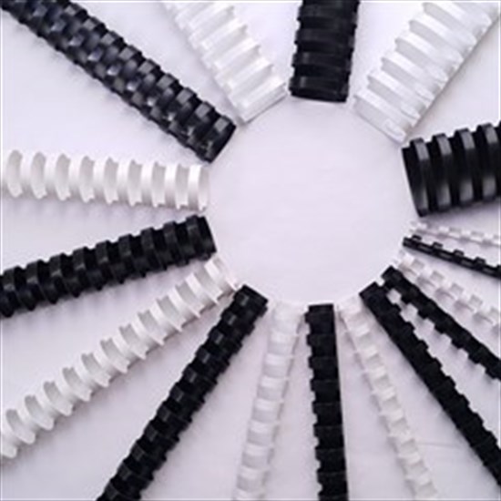 EXTEND Plastic comb 10mm White Box of 100Pcs- A4