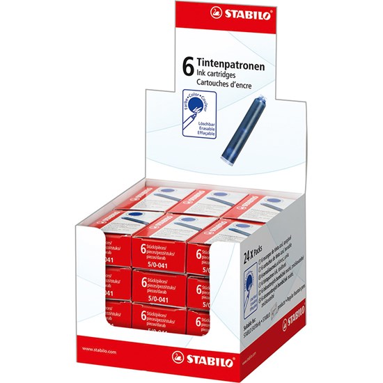 5/0-041 beYou Cartridge 6pcs- Erasable Blue